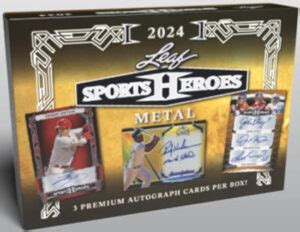 leaf metal sports heroes checklist